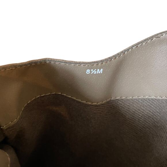 Womens Gray Over the Knee High Heel Boots‎ Buckle Accent Detail Fashion, 8.5M - Picture 4 of 5